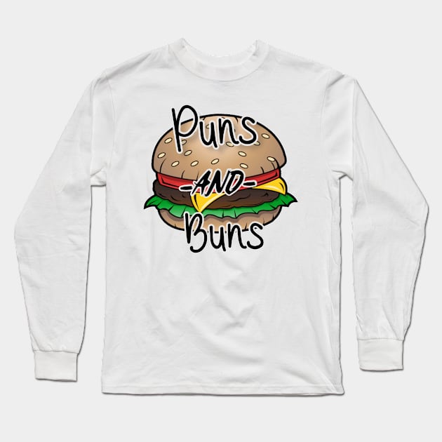 Puns & Buns Long Sleeve T-Shirt by TheBelcherFamily2019